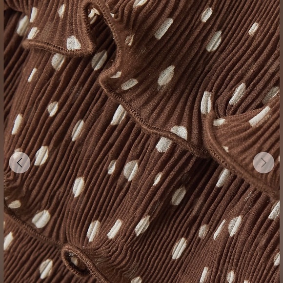 Brown Ganni mini dress - Picture 4 of 4